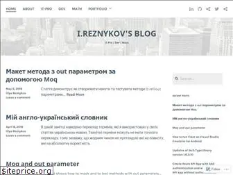 ireznykov.com