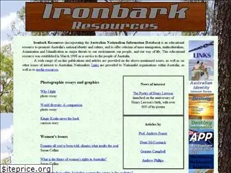 ironbarkresources.com