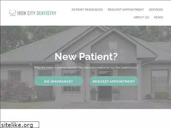 ironcitydentistry.com