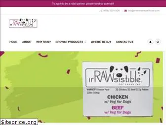 irrawsistiblepetfoods.com