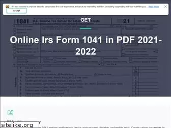 irs-form-1041.com