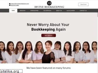 irvinebookkeeping.com