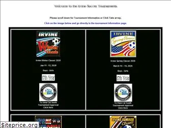 irvinesoccertournaments.org