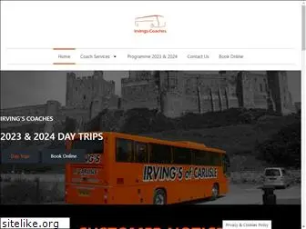 irvings-coaches.co.uk