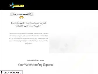 irwaterproofing.com