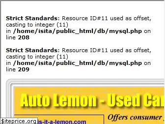is-it-a-lemon.com