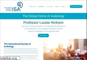 isa-audiology.org