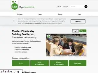 isaacphysics.org thumbnail