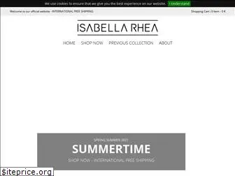 isabellarhea.com