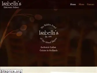 isabellasitalianrestaurant.com