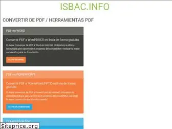 isbac.info