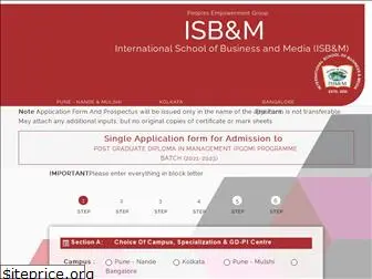 isbmpune-admission.com
