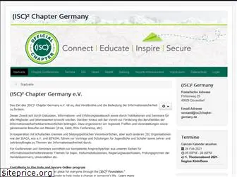 isc2chapter-germany.org