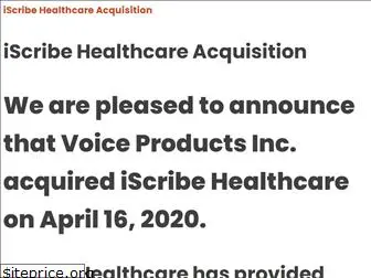 iscribehealthcare.com