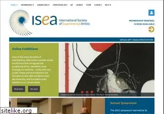 iseaartexhibit.org