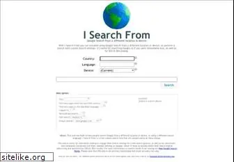 isearchfrom.com