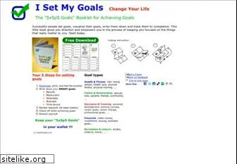 isetmygoals.com