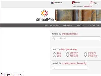 isheetpile.com