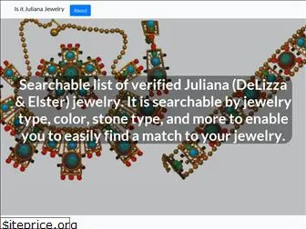 isitjulianajewelry.com