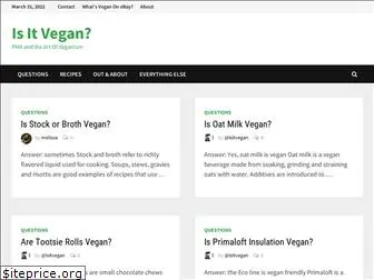 isitvegan.com