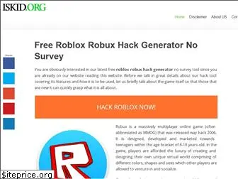 Top 18 Similar Web Sites Like Iskid Org And Alternatives - therobuxapp com free roblox robux generator