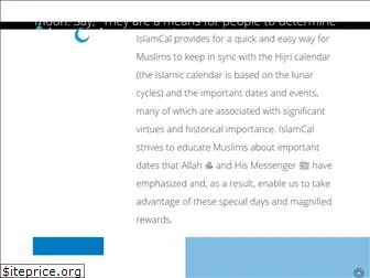 islamcal.com