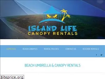 islandlifecanopyrentals.com