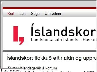 islandskort.is