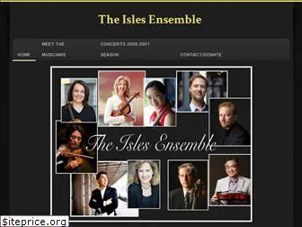 islesensemble.org