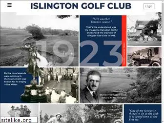 islingtongolfclub.com