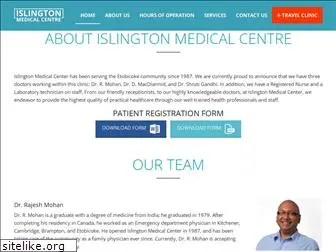 islingtonmedicalcentre.com