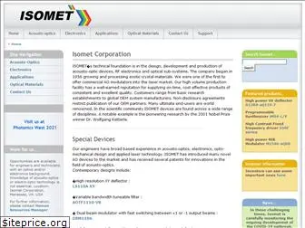 isomet.com