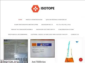 isotope.info