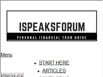 ispeaksforum.com