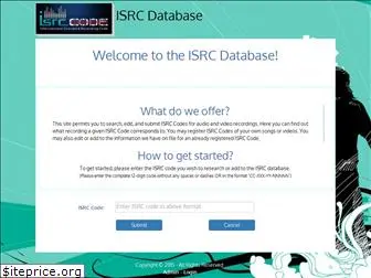 isrcdatabase.com