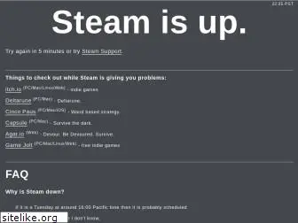 issteamdown.com