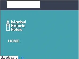 istanbulhistorichotels.com