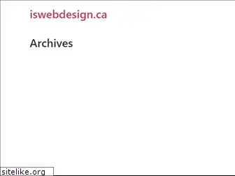 iswebdesign.ca