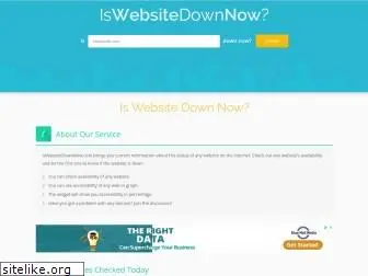 iswebsitedownnow.com