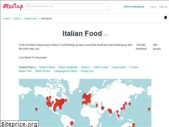 italian-food.meetup.com