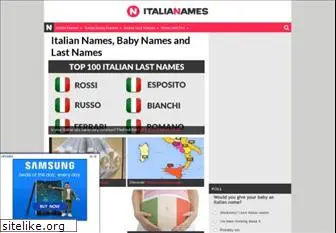 italianames.com