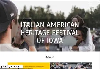 italianfestivalofiowa.com