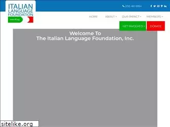 italianlanguagefoundation.org