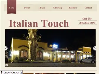 italiantouchcranbury.com