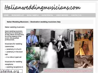 italianweddingmusicians.com