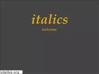 italics.org