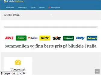 italienbiludlejning.dk