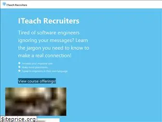 iteachrecruiters.com