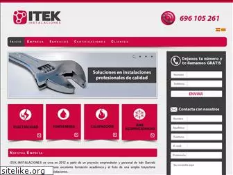 itek-instalaciones.com