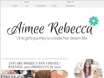 itsaimeerebecca.com